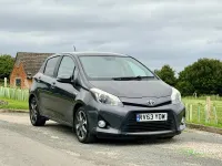 Used Toyota Yaris Trend 101 HP (74 kW) 2013 Grey Hatchback