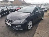 Used Seat Leon FR 125 HP (91 kW) 2018 Black Coupe