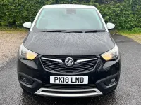 Used Vauxhall Crossland X S 110 HP (80 kW) 2018 Black SUV