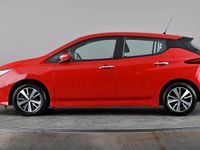 Used Nissan Leaf Acenta 110 kW (150 HP) 2021 Red Hatchback
