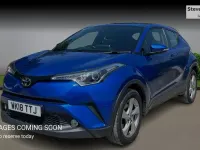 Used Toyota C-HR 116 HP (85 kW) 2018 Blue SUV