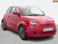 Used Fiat 500e Red 86 kW (118 HP) 2022 Hatchback