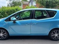 Used Vauxhall Meriva 130 HP (95 kW) 2011 Blue MPV