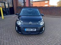 Usado Citroën C1 Feel 82 CV (60 kW) 2014 Negro Utilitario