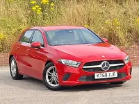 Used Mercedes A180 Executive 116 HP (85 kW) 2018 Red Hatchback