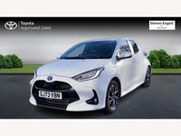 Used Toyota Yaris Hybrid Design 114 HP (83 kW) 2023 White Hatchback