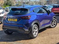 Used Nissan Juke N-Connecta 113 HP (83 kW) 2021 Blue SUV