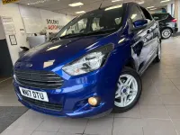 Used Ford Ka Plus Zetec 85 HP (62 kW) 2017 Blue Hatchback