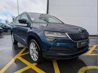Used Skoda Karoq SE L 116 HP (85 kW) 2019 Lava blue metallic SUV