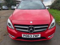 Used Mercedes B200 136 HP (100 kW) 2013 Red MPV