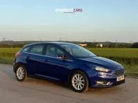 Used Ford Focus Titanium 125 HP (91 kW) 2016 Blue Hatchback