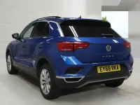 Used VW T-Roc SE 115 HP (84 kW) 2018 Blue SUV