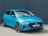Used Hyundai i20 Premium 100 HP (73 kW) 2023 Blue Hatchback