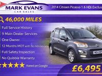 Used Citroën C3 Picasso Exclusive 2014 Grey MPV