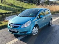 Used Vauxhall Corsa S 64 HP (47 kW) 2010 Blue Hatchback