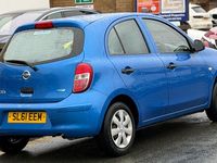 Used Nissan Micra Visia 2011 Blue Hatchback