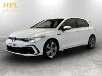 Used VW Golf VIII R-line 130 HP (95 kW) 2022 White Hatchback