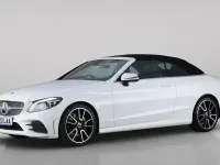 Used Mercedes C200 AMG Line Premium 184 HP (135 kW) 2020 White Cabriolet