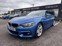Used BMW 420 M Sport 190 HP (139 kW) 2018 Blue Coupe