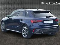 Used Audi A3 S-Line 147 HP (108 kW) 2025 Blue Hatchback