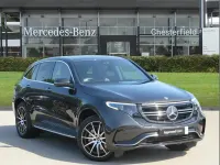 Usado Mercedes EQC400 AMG line 300 kW (408 HP) 2024 Cinzento SUV