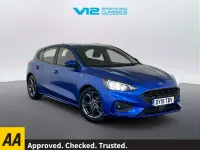 Usado Ford Focus ST-Line 150 HP (110 kW) 2019 Azul Citadino