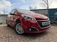 Begagnad Peugeot 208 Allure 2016 Röd Halvkombi
