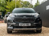 Used Kia Sportage GT-Line S 136 HP (100 kW) 2021 Black SUV