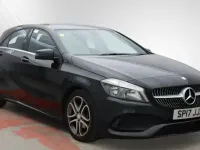 Used Mercedes A200 AMG line 136 HP (100 kW) 2017 Black Hatchback