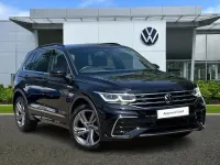 Used VW Tiguan R-line Edition 150 HP (110 kW) 2023 Black SUV