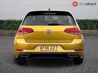 Used VW Golf VII R-line 150 HP (110 kW) 2018 Yellow Hatchback
