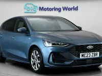 Used Ford Focus ST-Line 125 HP (91 kW) 2023 Blue Hatchback