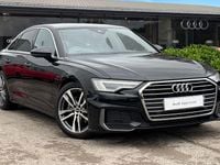 Used Audi A6 S-Line 204 HP (150 kW) 2021 Black Sedan