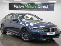 Used BMW 530e M Sport 2021 Blue Sedan