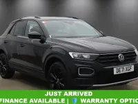Used VW T-Roc Black Edition 150 HP (110 kW) 2021 Black SUV