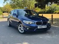 Used BMW 118 Comfort Edition 136 HP (100 kW) 2015 Blue Hatchback