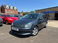 Used Skoda Fabia SE 90 HP (66 kW) 2015 Grey Estate