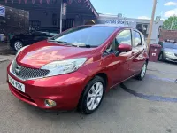 Used Nissan Note Acenta Premium 2014 Red Hatchback