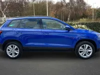 Begagnad Skoda Karoq SE Technology 116 HK (85 kW) 2019 Blå SUV