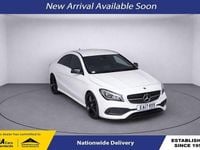 Used Mercedes CLA180 AMG line 122 HP (89 kW) 2017 White Sedan