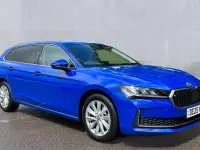 Used Skoda Superb SE Technology 204 HP (150 kW) 2025 Energy blue