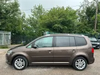 Used VW Touran SE 105 HP (77 kW) 2010 Brown MPV