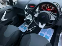 Begagnad Ford Ka Zetec 69 HK (50 kW) 2013 Silver Halvkombi
