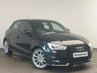 Used Audi A1 S-Line 125 HP (91 kW) 2018 Black Hatchback