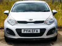 Used Kia Rio 90 HP (66 kW) 2014 Silver Hatchback
