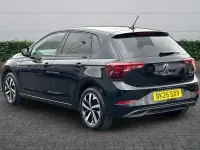 Used VW Polo Match 95 HP (69 kW) 2025 Black Hatchback