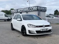 Used VW Golf VII GTI 2015 White Hatchback