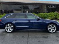 Used Audi A4 S-Line 150 HP (110 kW) 2024 Blue Estate