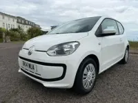 Begagnad VW up! move up! 2014 Vit Halvkombi