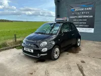 Used Fiat 500 Lounge 69 HP (50 kW) 2016 Black Hatchback